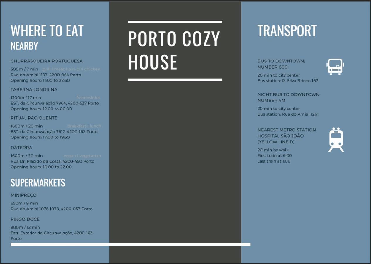 Apartamento Porto Cozy House Exterior foto